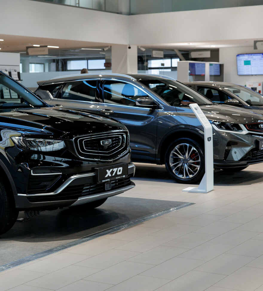 Оформить заявку на автомобиль